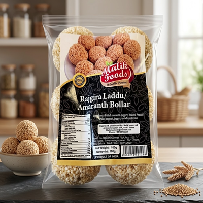 Rajgira Laddu 100g Malik Foods